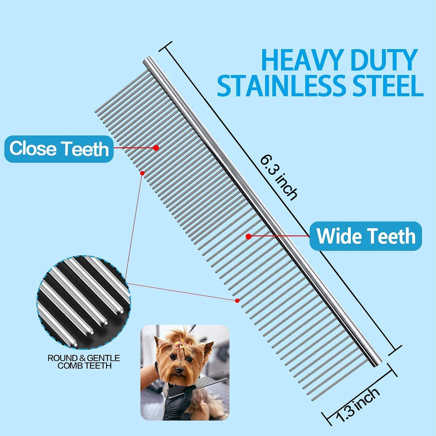 Maxshop thinning shears for thinning thick fur without uneven patches.
