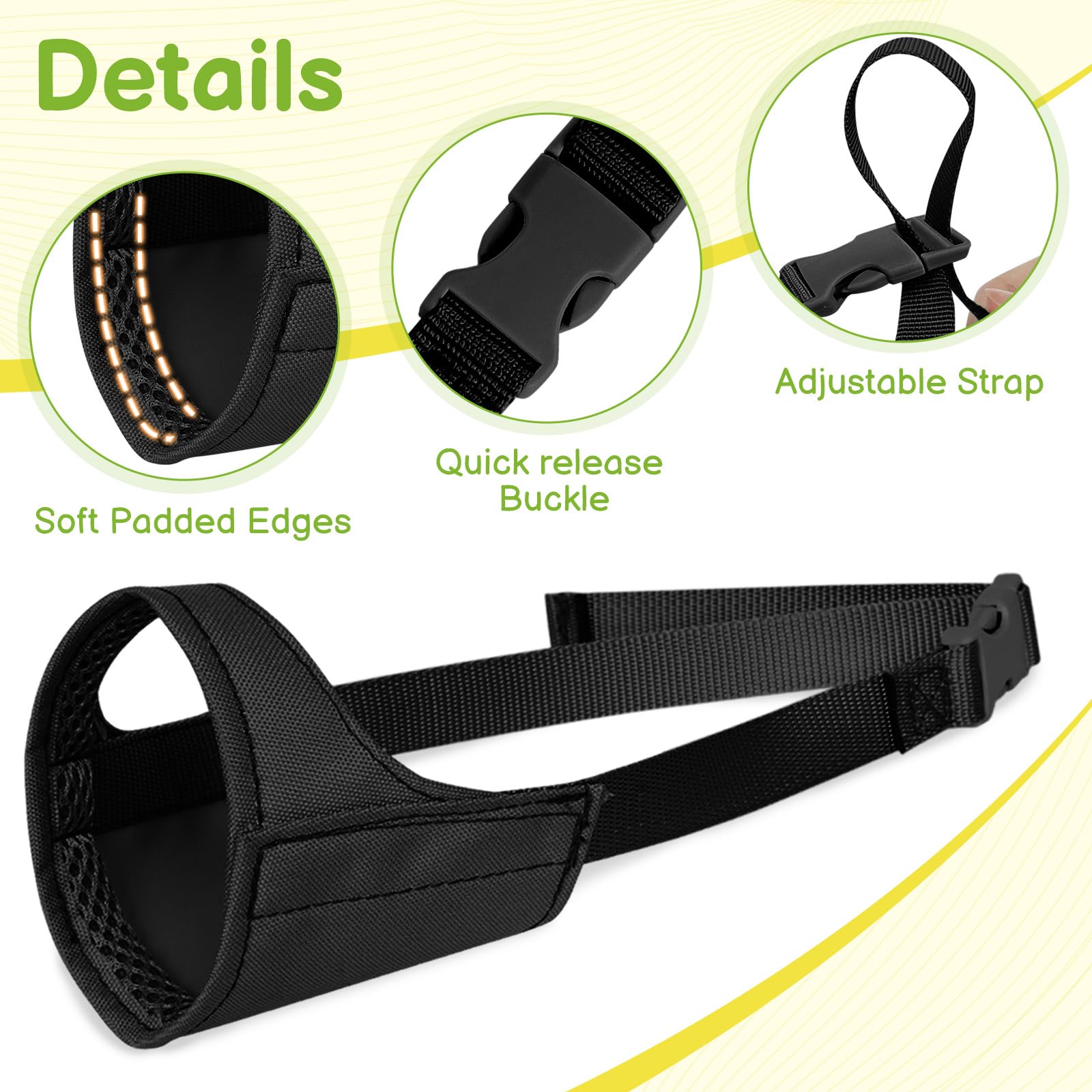 Mayerzon Short Snout Muzzle grooming and vet-visit use; reliable during grooming.
