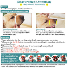 Mayerzon dog muzzle adjustable-straps secure fit during walks.