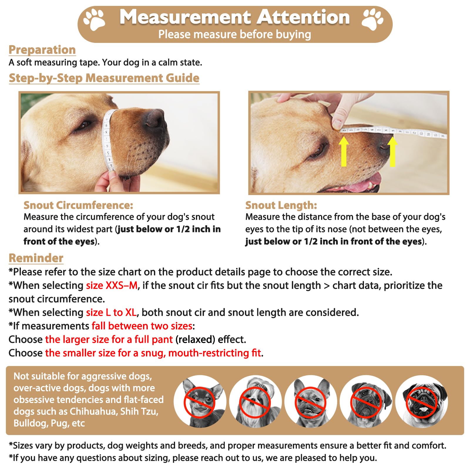Mayerzon dog muzzle fully closed mesh blocks scavenging while allowing drinking.