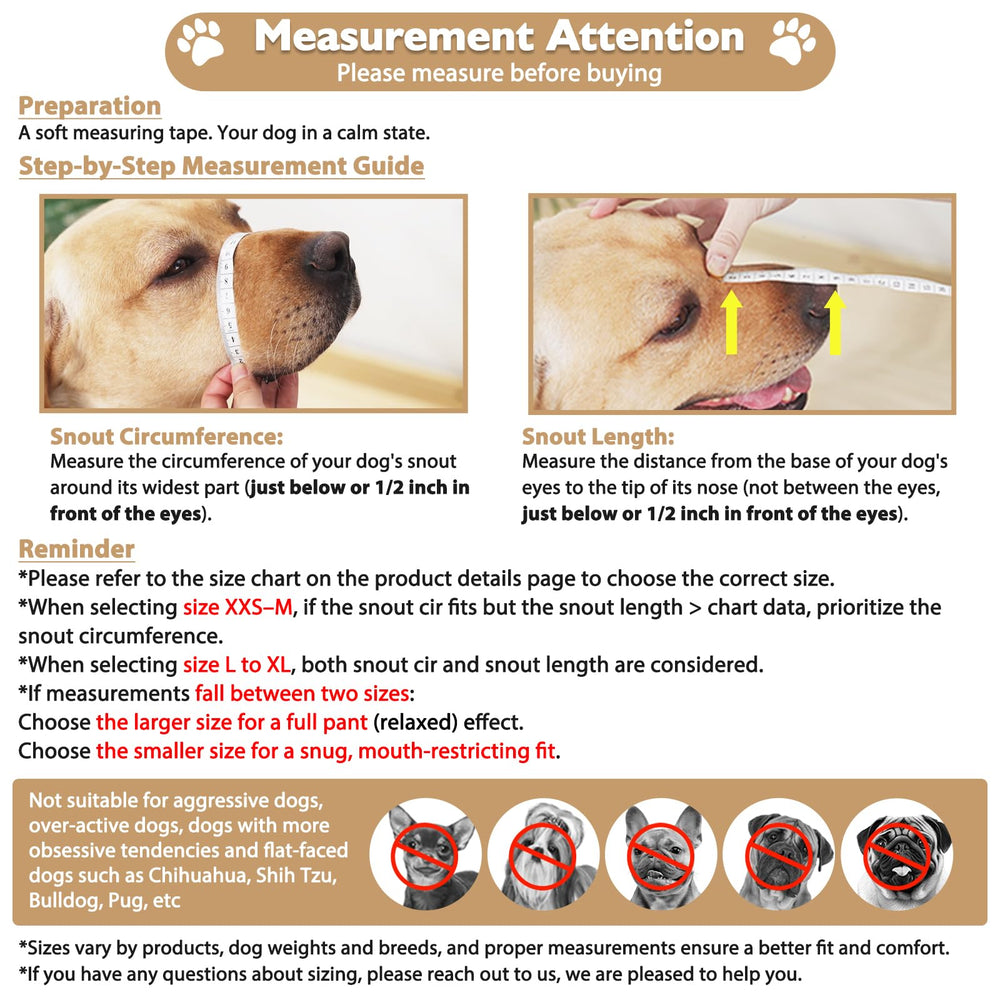 Mayerzon dog muzzle fully closed mesh blocks scavenging while allowing drinking.