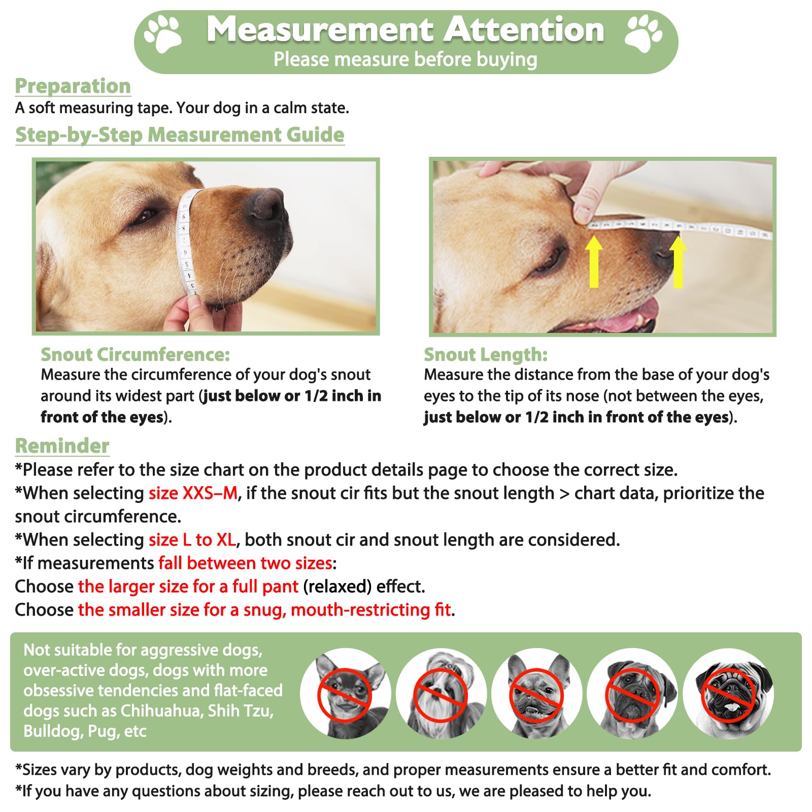 Mayerzon dog muzzle lightweight design ideal for travel and vet visits.