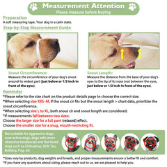 Mayerzon dog muzzle lightweight design ideal for travel and vet visits.