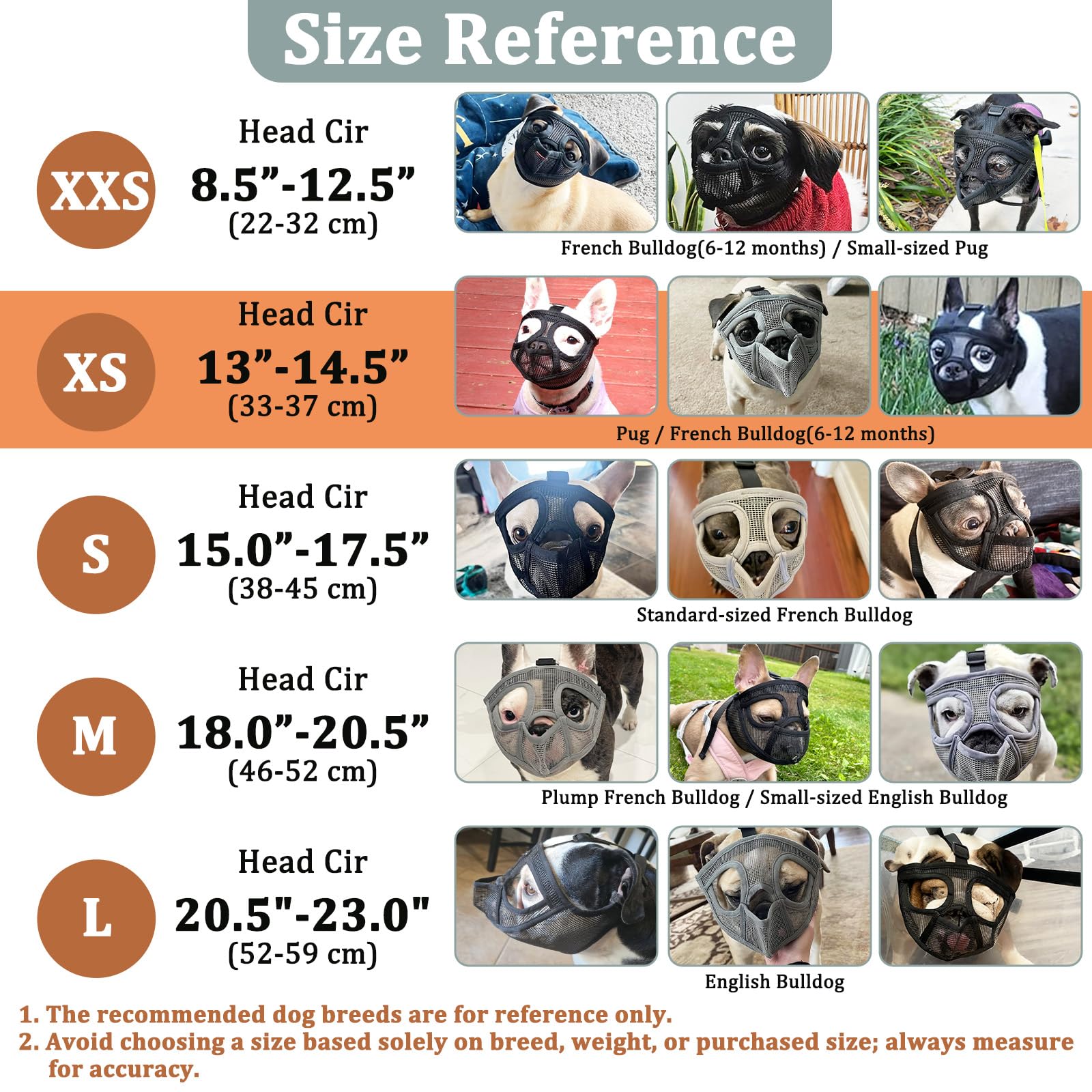 Mayerzon five-size options with adjustable strap ensure proper fit