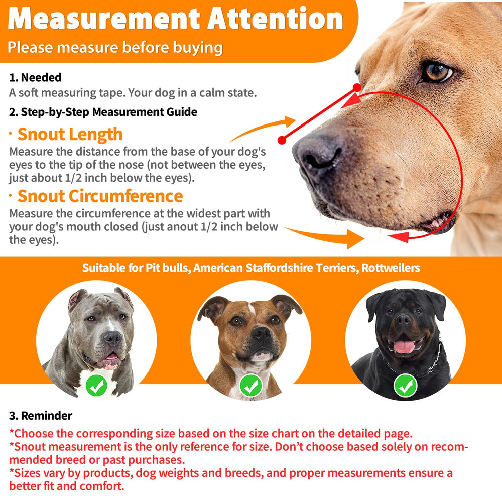 Mayerzon Pitbull Muzzle neck strap adjustment tailors fit for large breeds.