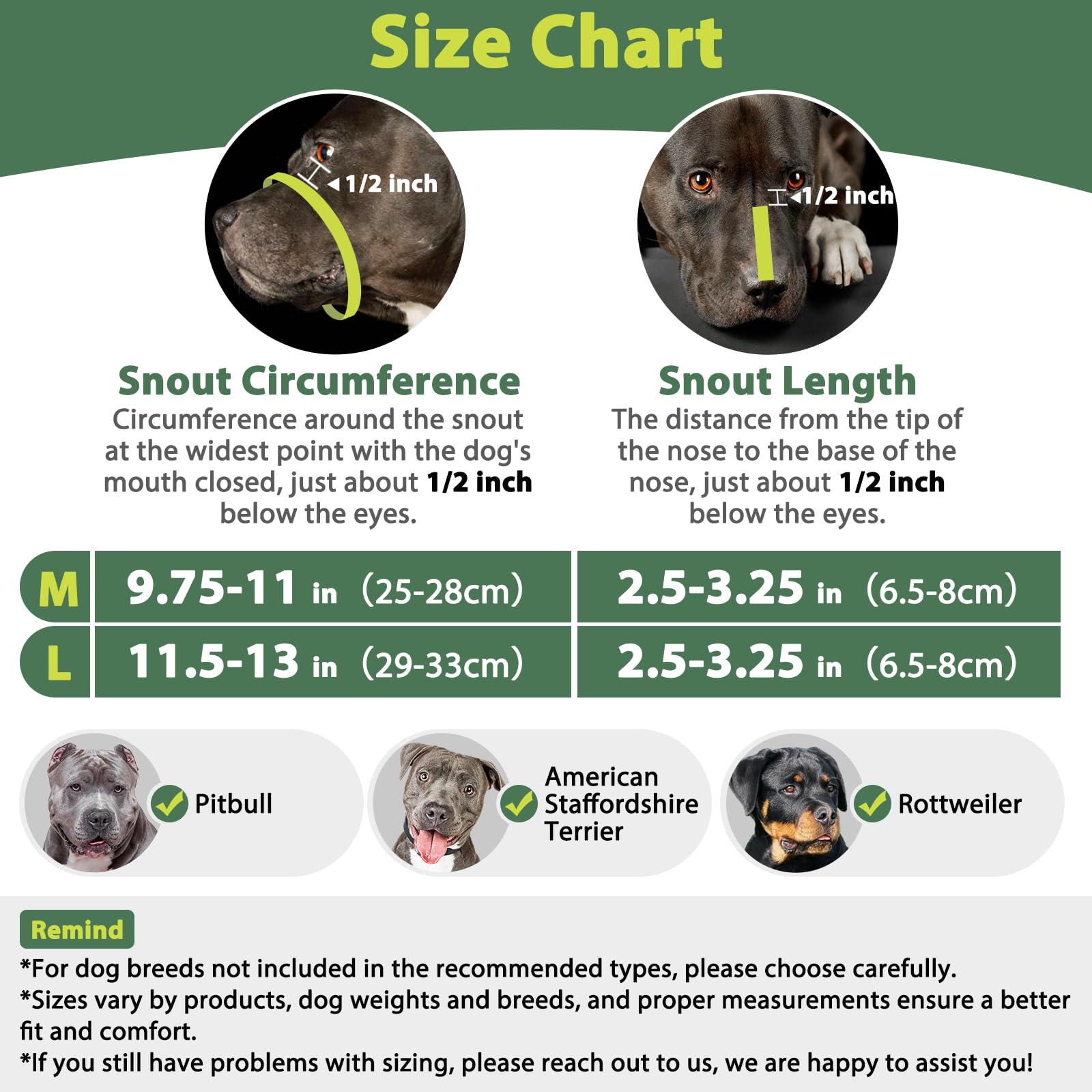 Mayerzon Pitbull Muzzle panting-drinking allowed lets dogs drink and stay cool