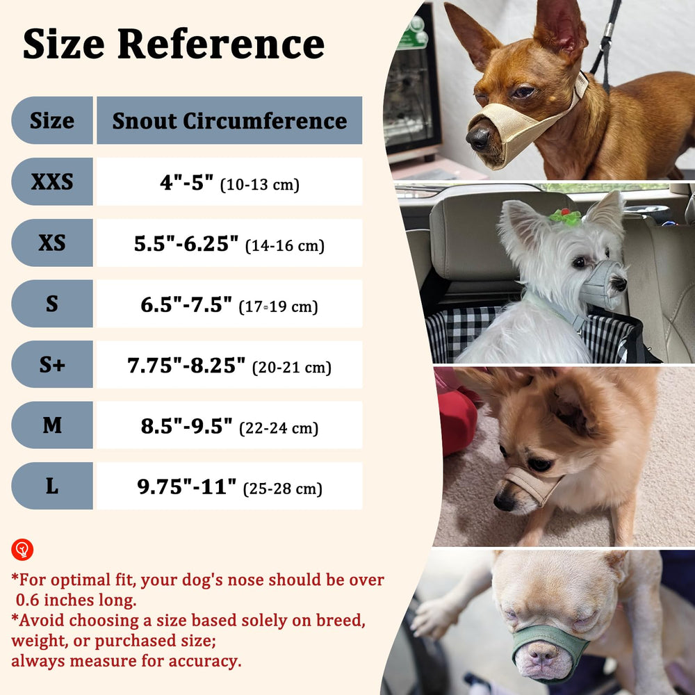 Mayerzon Breathing and drinking during walks and meals with muzzle