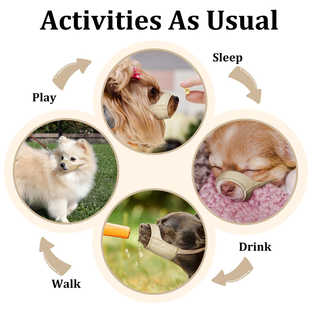 Mayerzon short-snout muzzle design for easy cleaning after outdoor activities.