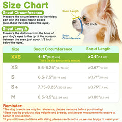 Mayerzon Short Snout Muzzle soft fabric visual; comfortable daily wear.