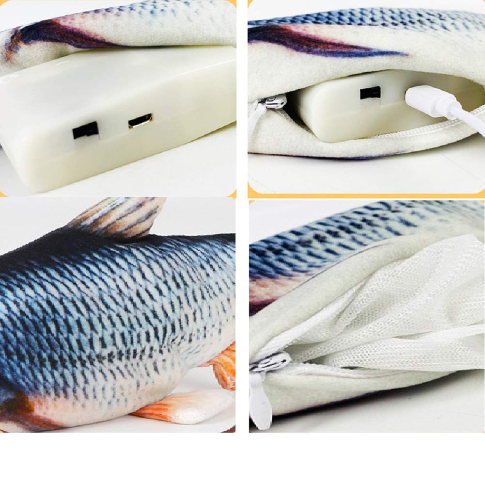 Mayhow durable soft plush cover is bite-resistant and easy to clean