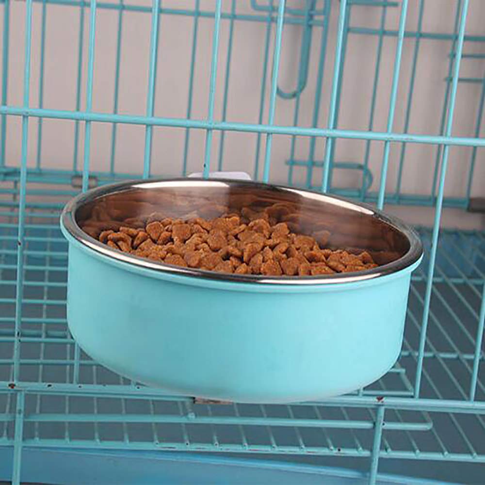 MayLove-US crate bowl mounted on cage for secure feeding