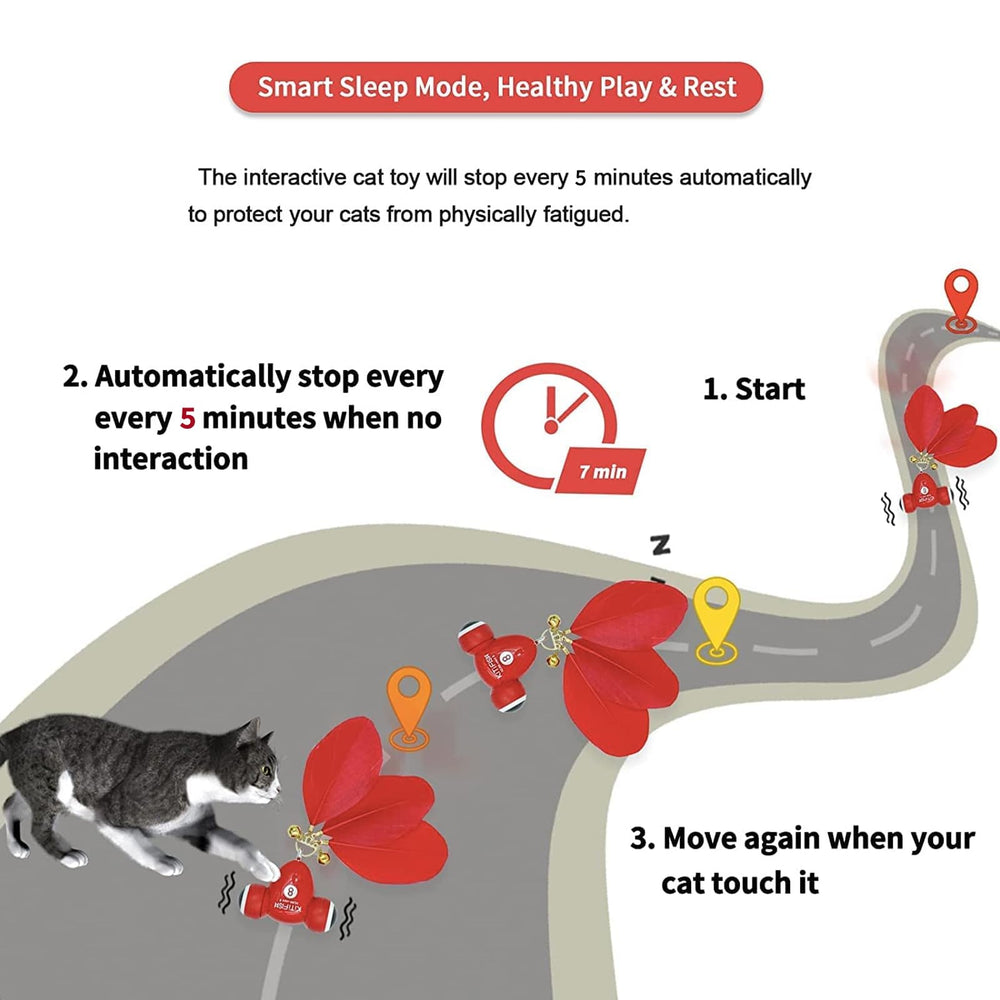 MayMaw KiTiFISH offers auto-play for independent enrichment when busy