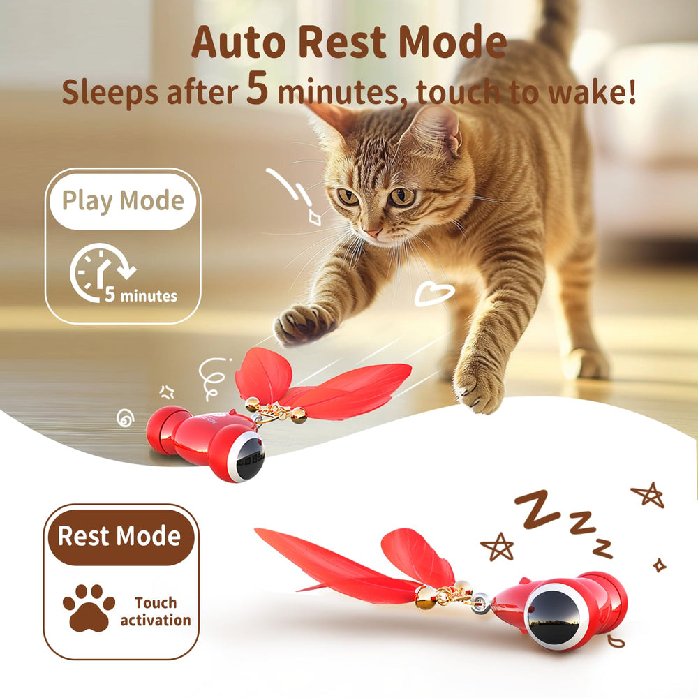 MayMaw KiTiFISH usb-rechargeable provides quick energy for focused play sessions.