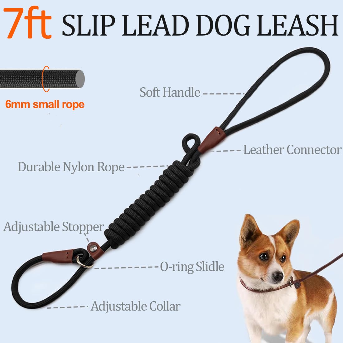 MayPaw slip lead during training helps with heel and stay commands safely.