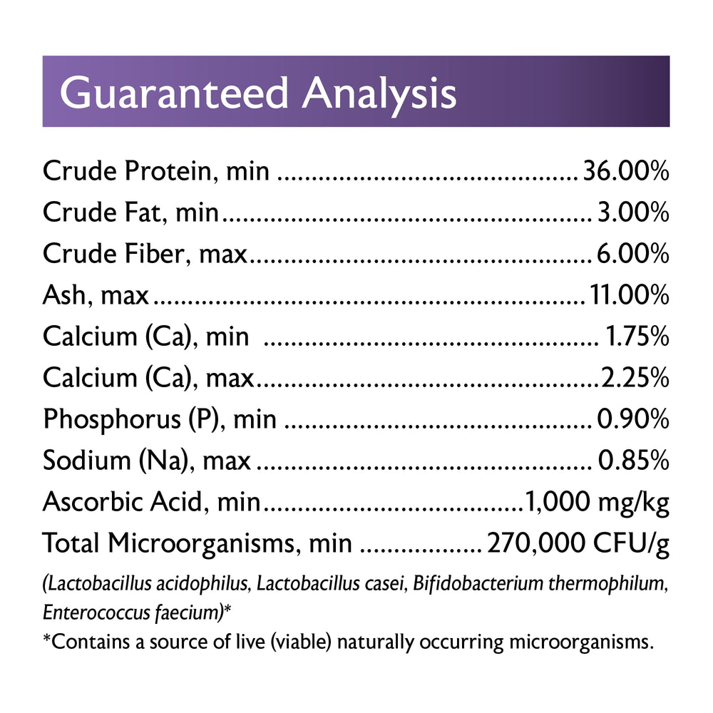 Mazuri Koi Premium Food Small image shows protein-rich ingredients for balance.