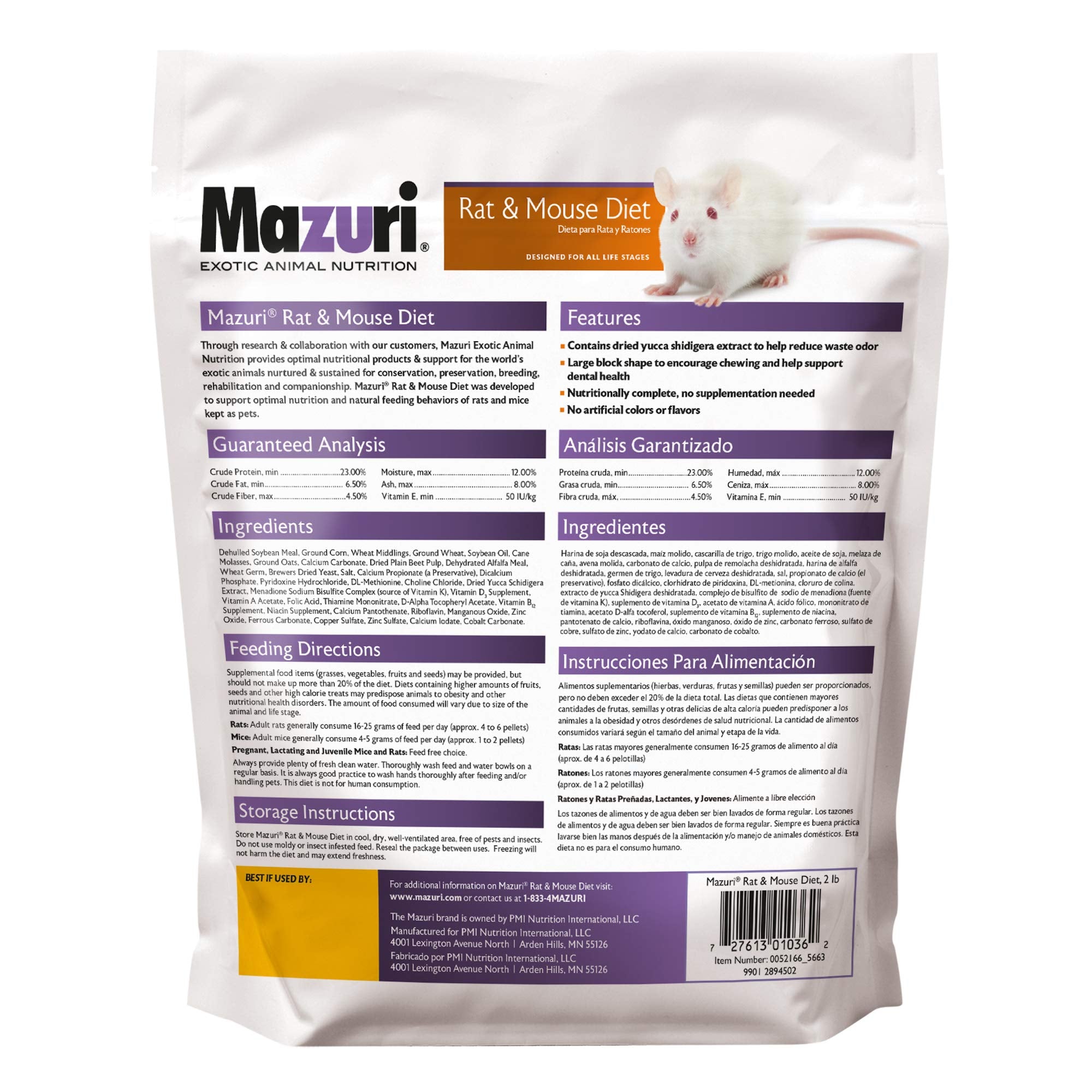 Mazuri pellet blocks closeup shows dense texture for chew-friendly dental support.