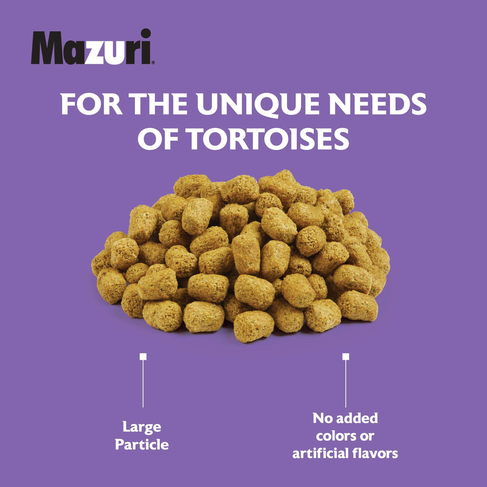 Mazuri Tortoise Diet forest tortoise — designed for forest species.