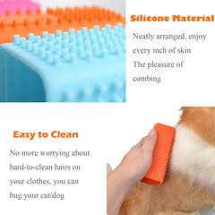 MBOTIROSA hollow silicone cleaner brush for easy hair pickup