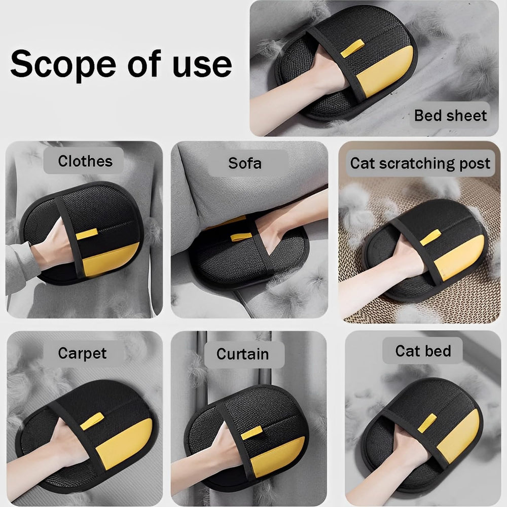 Mcocoee Pet Hair Removal Glove is machine washable for easy reusability.