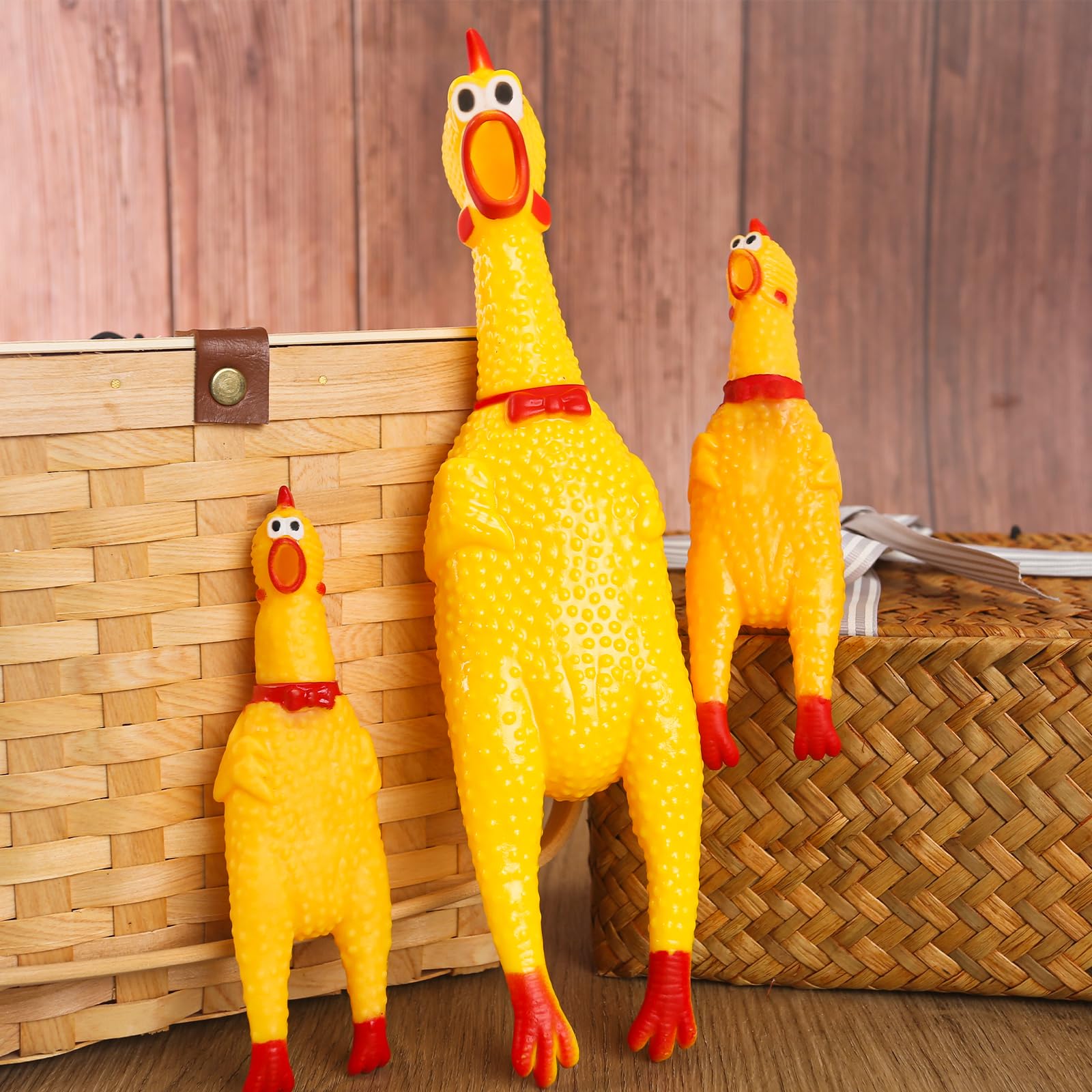 MCPINKY bowtie chicken highlighting goofy style and humor.