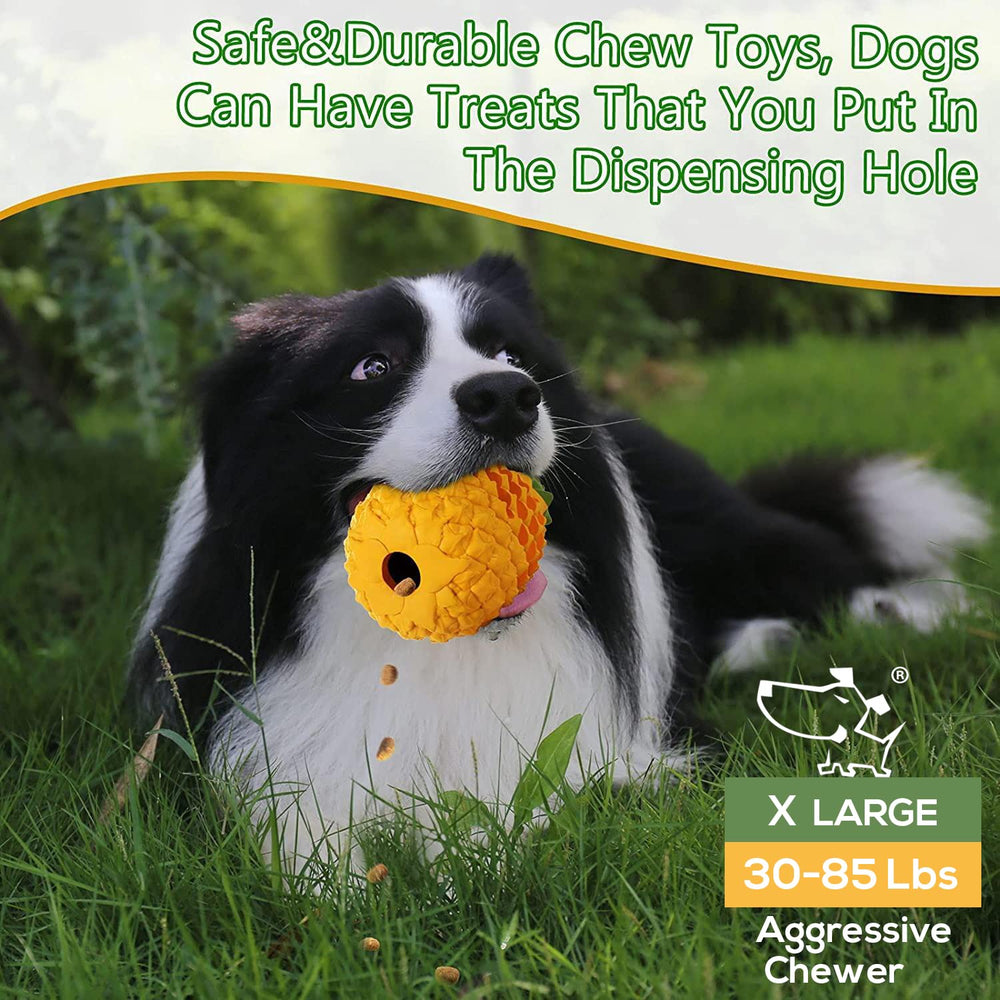 M.C.works dog toy giant-size-7-1-inches ideal for giant breed play and treat sessions.