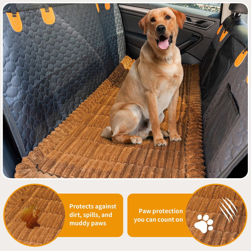 MDSASFD dog seat cover easy-cleaning surface simplifies maintenance during trips