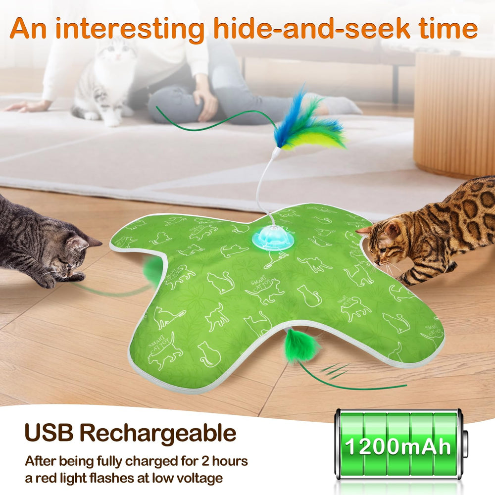 Mdupw durable-safe design cat toy withstands rough indoor play