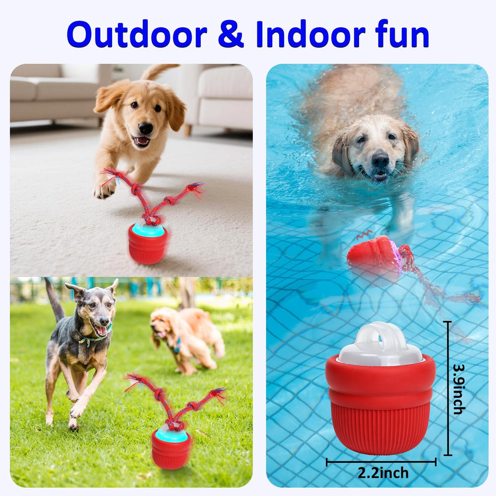 Mdupw interactive dog ball easy to clean with damp cloth after use