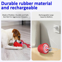 Mdupw interactive dog ball vibration feature enhances engagement during play