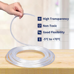 MDYPUINO kink-resistant aquarium tubing ensures smooth airflow