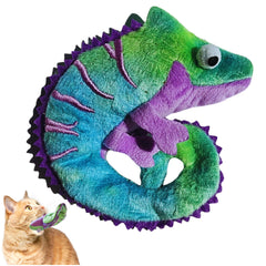 ME GUSTA PET Catnip Crinkly Lizard Toy for playful indoor cats