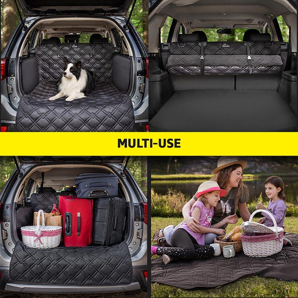 Meadowlark SUV Cargo Liner double stitched durability for long-lasting pet travel protection
