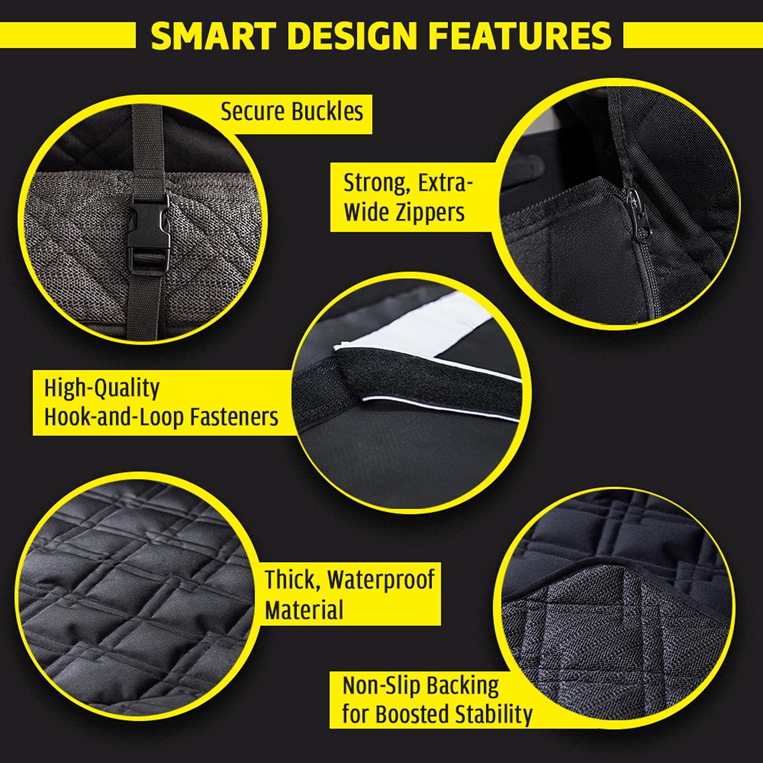 Meadowlark SUV Cargo Liner extra padded comfort for pets on extended drives