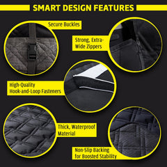 Meadowlark SUV Cargo Liner extra padded comfort for pets on extended drives