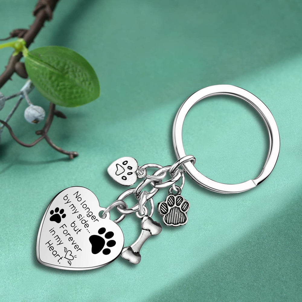 Mebvdebe dog memorial keychain velvet pouch ready gift packaging for gifting sentiment
