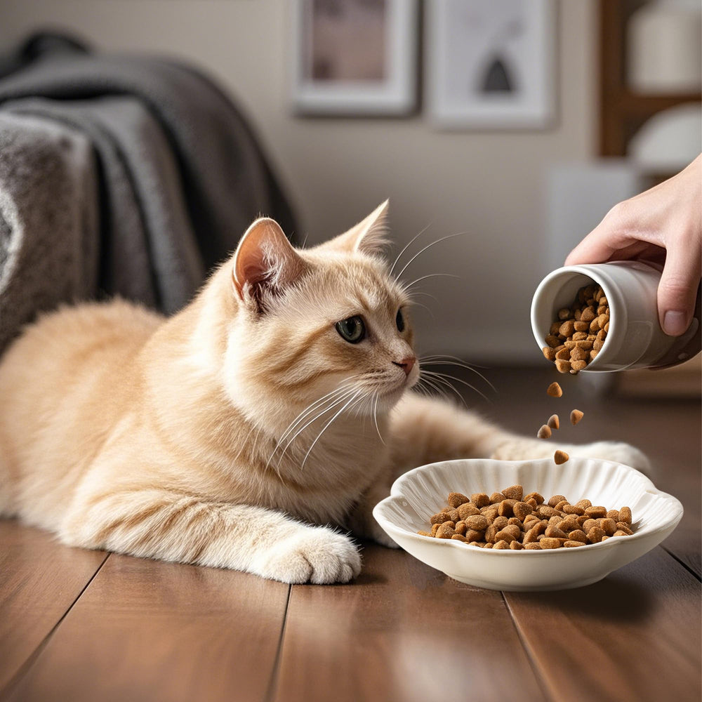 Mecaikru small-pets bowls set3 photo showcasing versatile serving for kittens and small dogs.