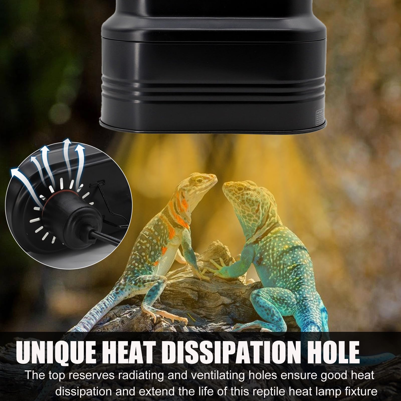 MECESOR E26 ceramic lamp holder compatible with multiple bulbs