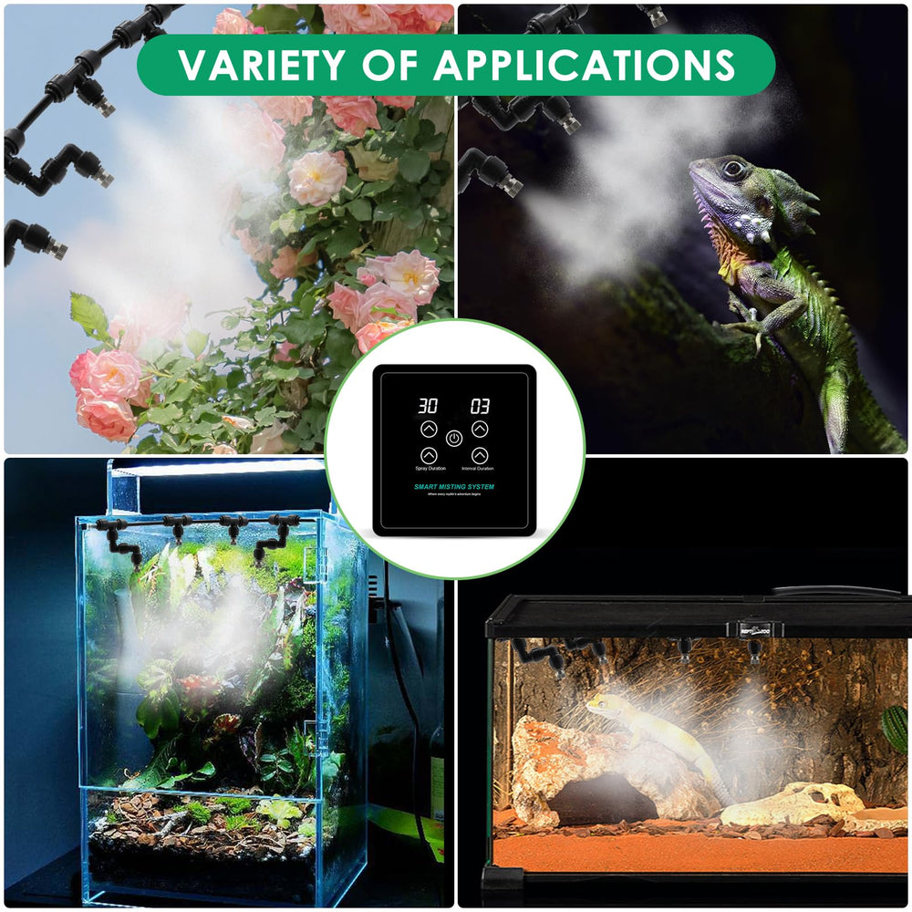 MECESOR plant watering and greenhouse humidity management helper.