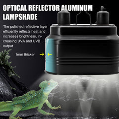 MECESOR heat vent design cooling top for bulb longevity
