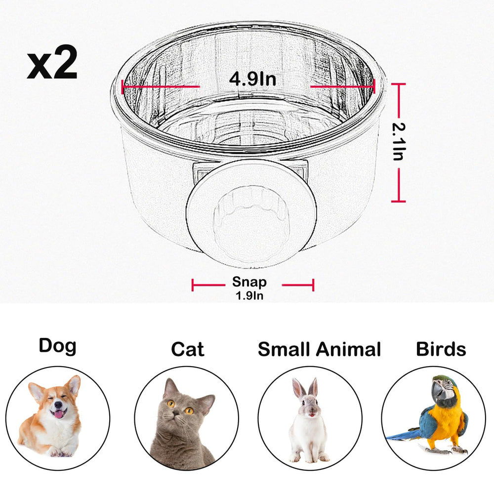 Mechpia crate dog bowl blue closeup stainless: durable stainless steel for long-lasting use.