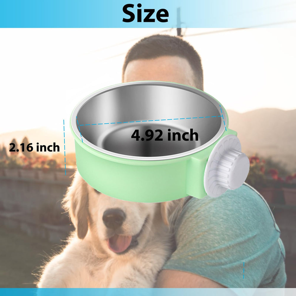 Mechpia easy-clean removable bowls, detach for thorough washing after meals.