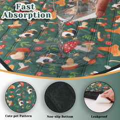 Mechpia guinea pig cage liner 2pack packaging highlights eco-friendly reusable solution.