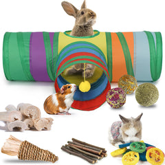 Mechpia rabbit tunnels kit ready for daily play and exploration