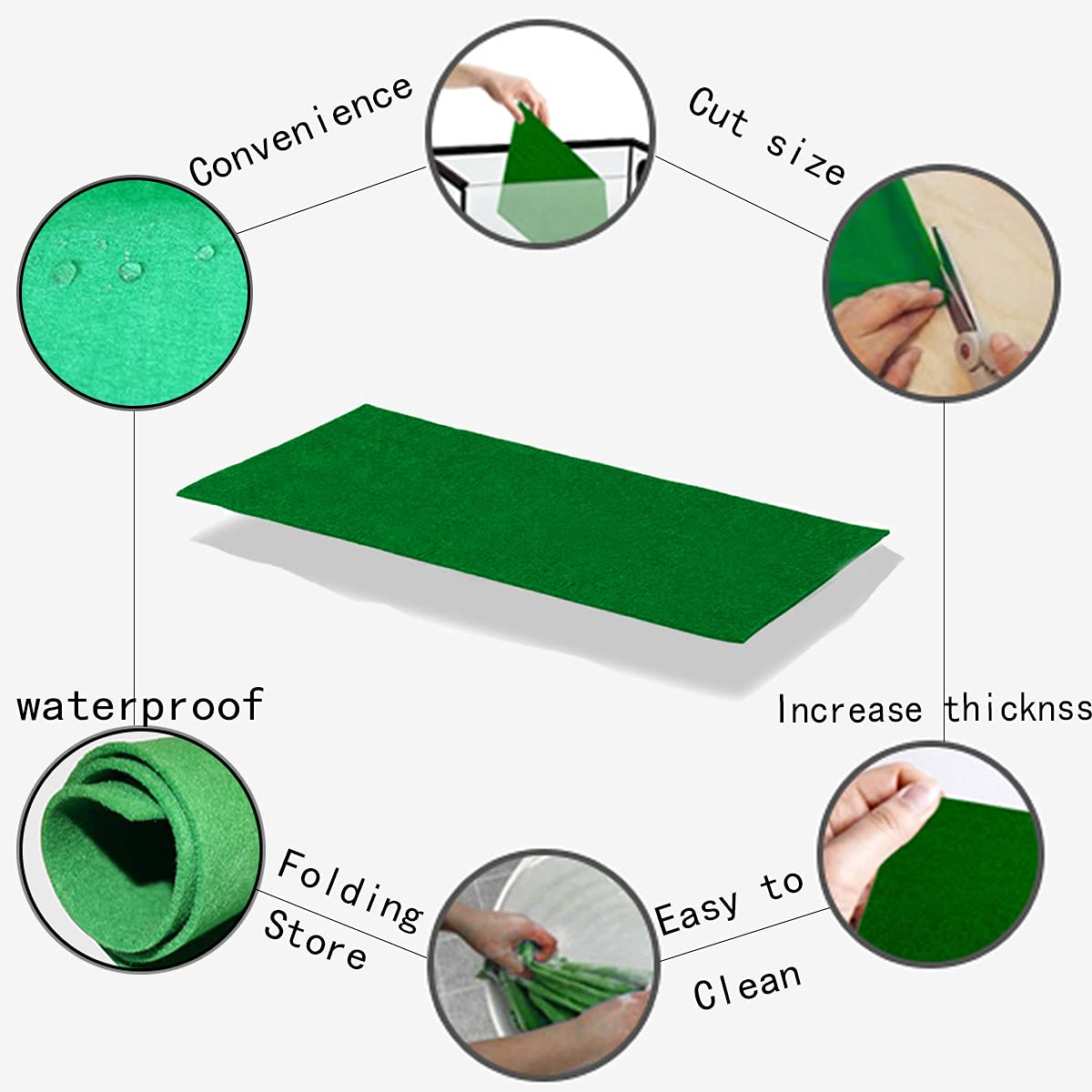 Mechpia reptile carpet cut to fit rectangle circle or square