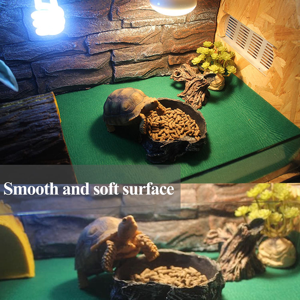 Mechpia reptile carpet high-density fiber supports durable terrarium liner