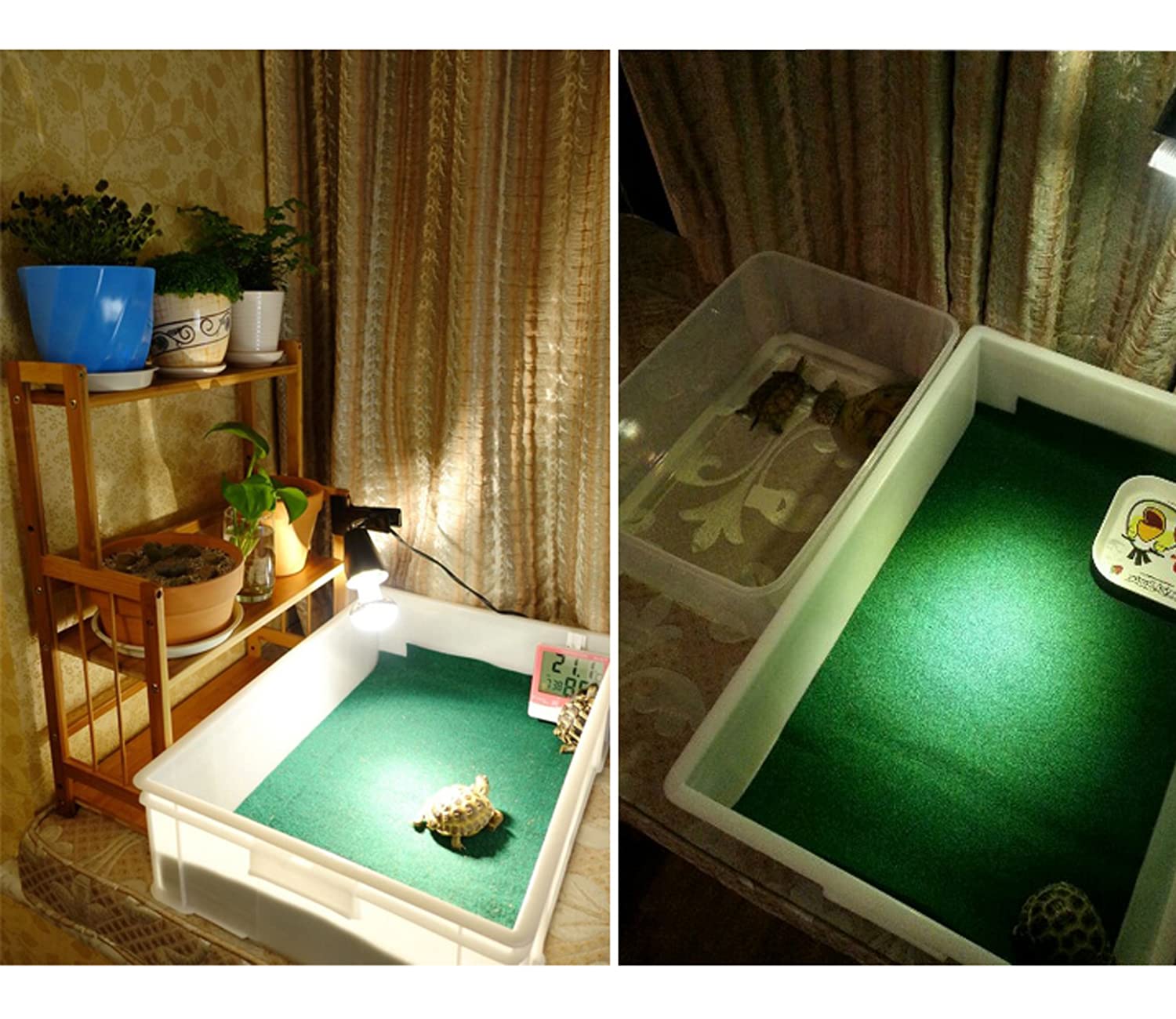 Mechpia reptile carpet washable and quick-drying after use