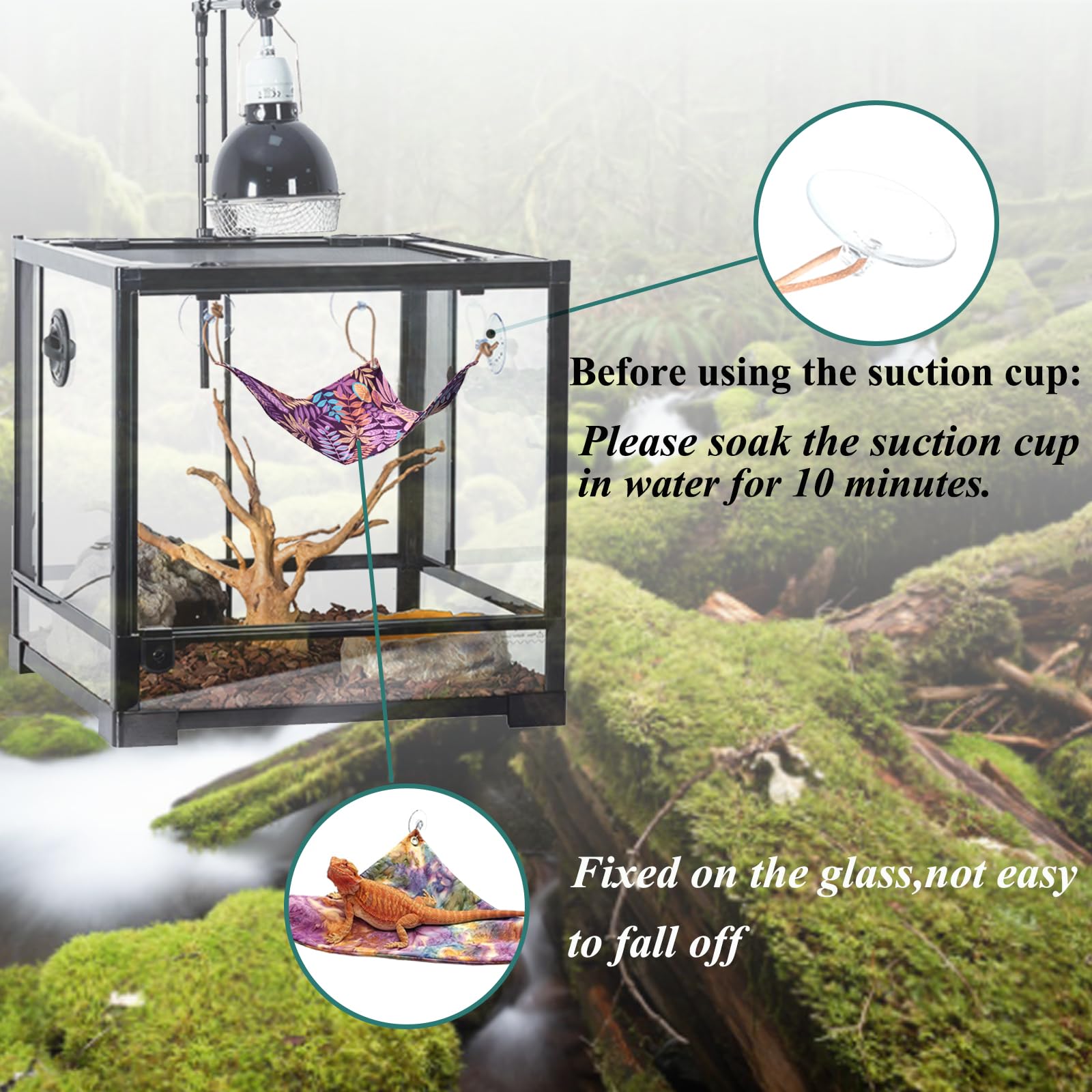 Mechpia suction cups ensure stable placement when prepared for use