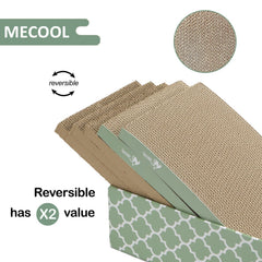 MECOOL cat scratching board fits inside the box for easy storage and transport