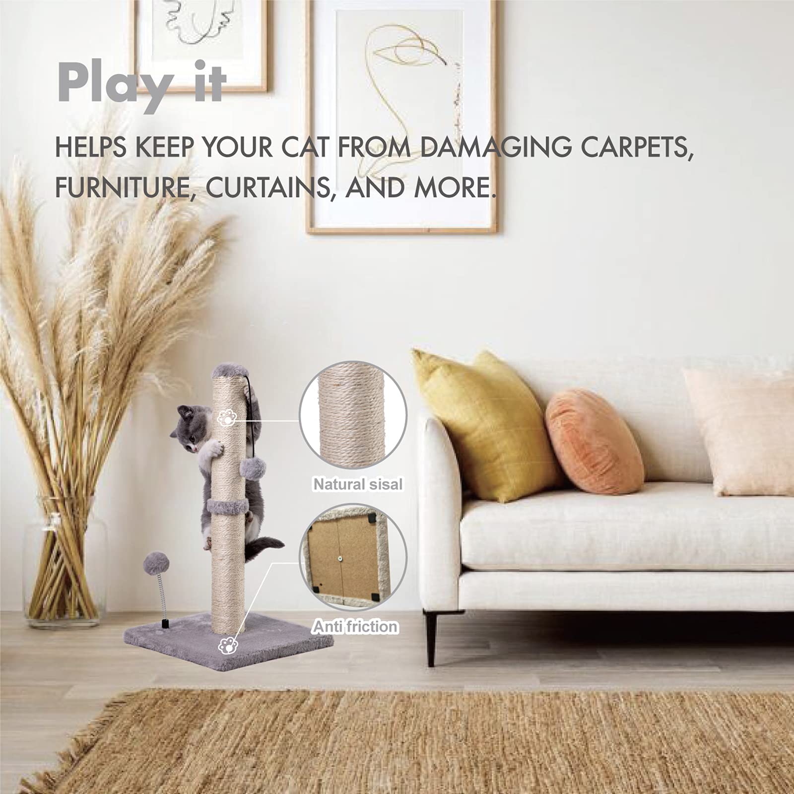 MECOOL hanging ball toy adds interactive play for cats