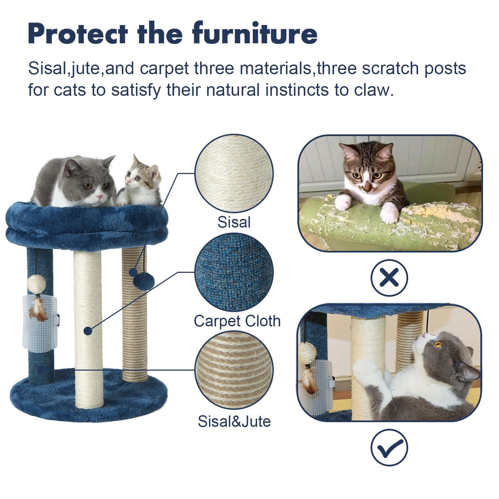 MECOOL cat nest bed offers cozy resting spot